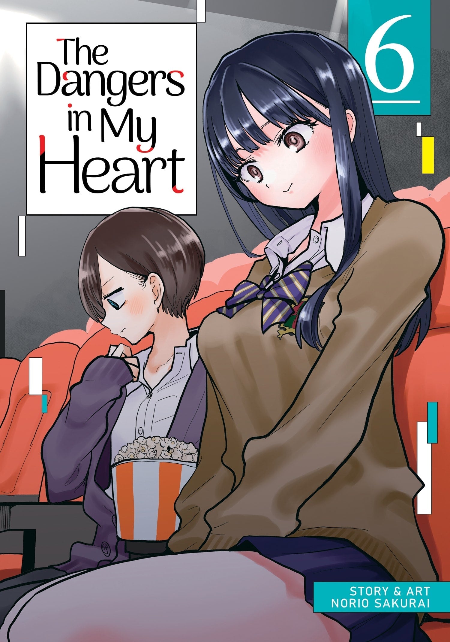 The Dangers in My Heart Vol. 6 English Manga cover