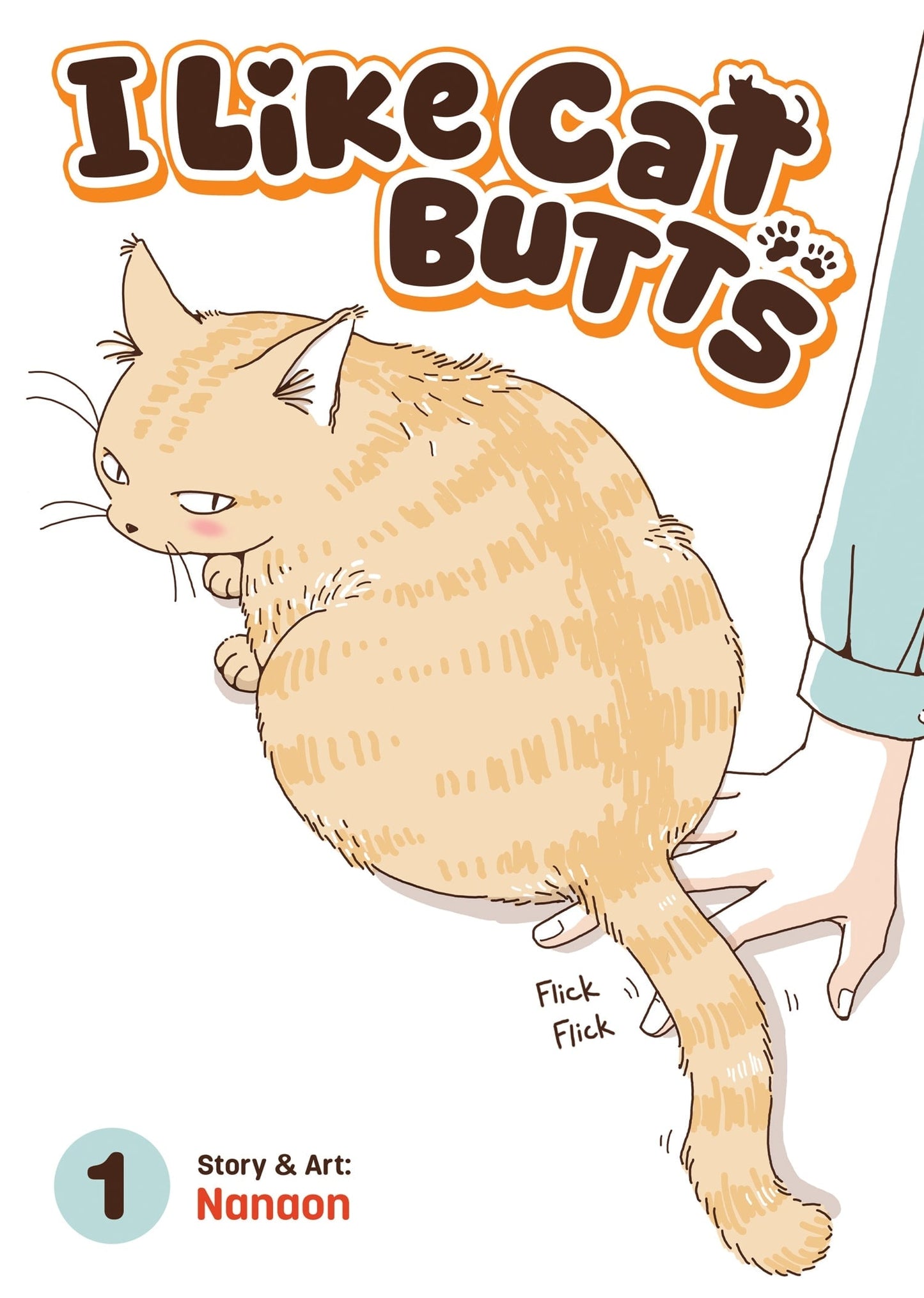 I Like Cat Butts Vol. 1 English Manga cover
