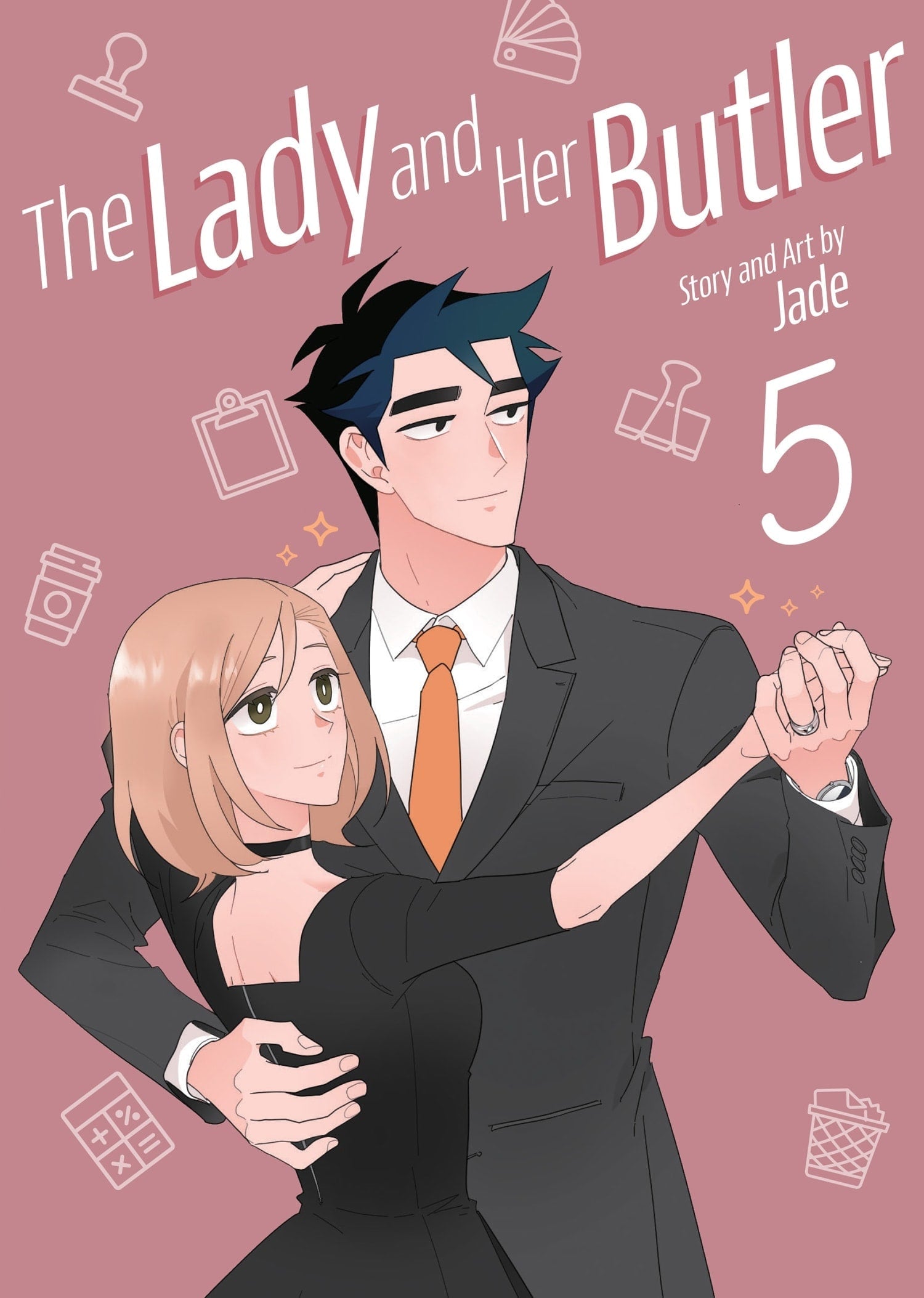 The Lady and Her Butler Vol. 5 English Manhwa Korean Manga Comic cover