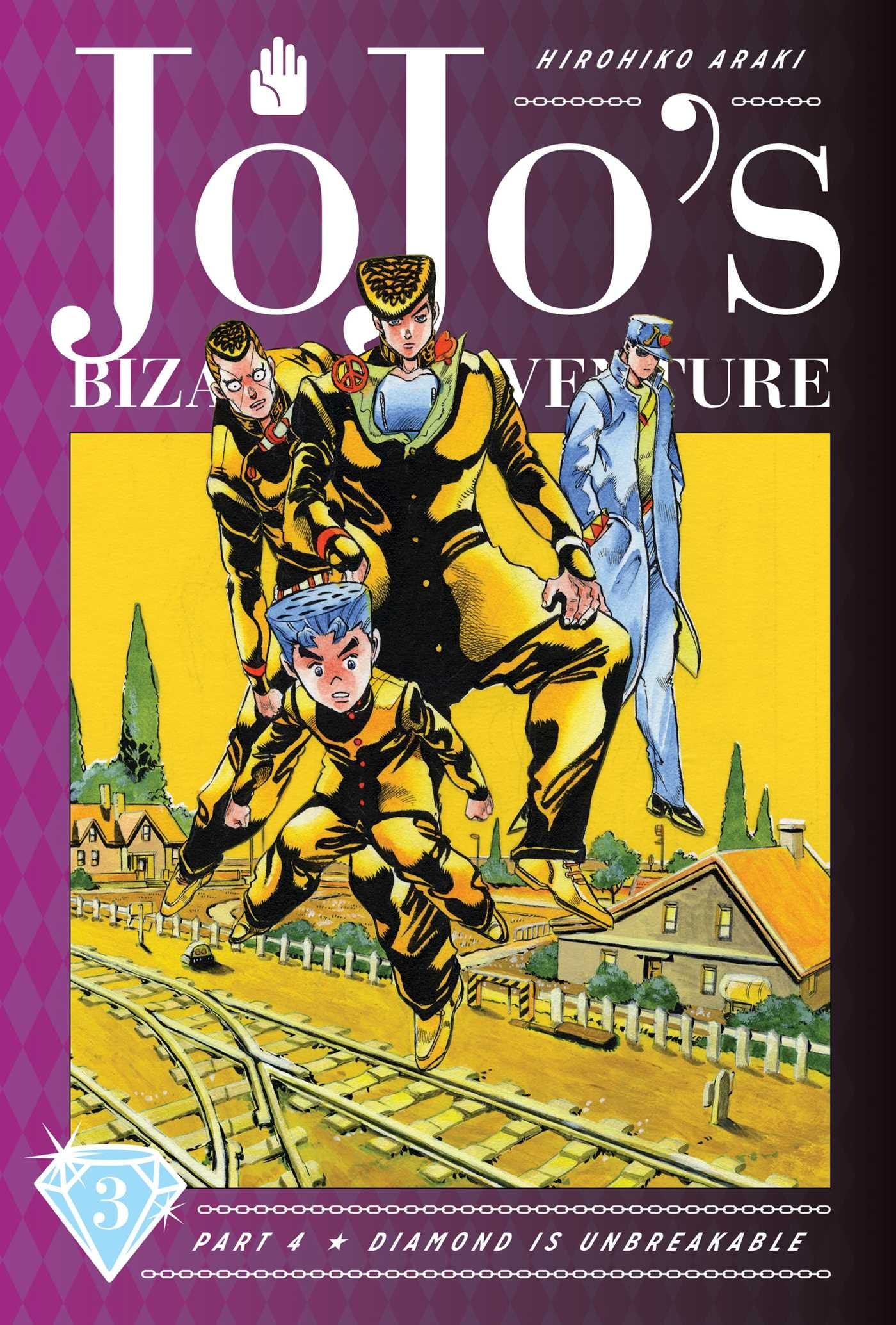 JoJo's Bizarre Adventure: Part 4--Diamond Is Unbreakable, Vol. 3 : Volume 3-9781974708093