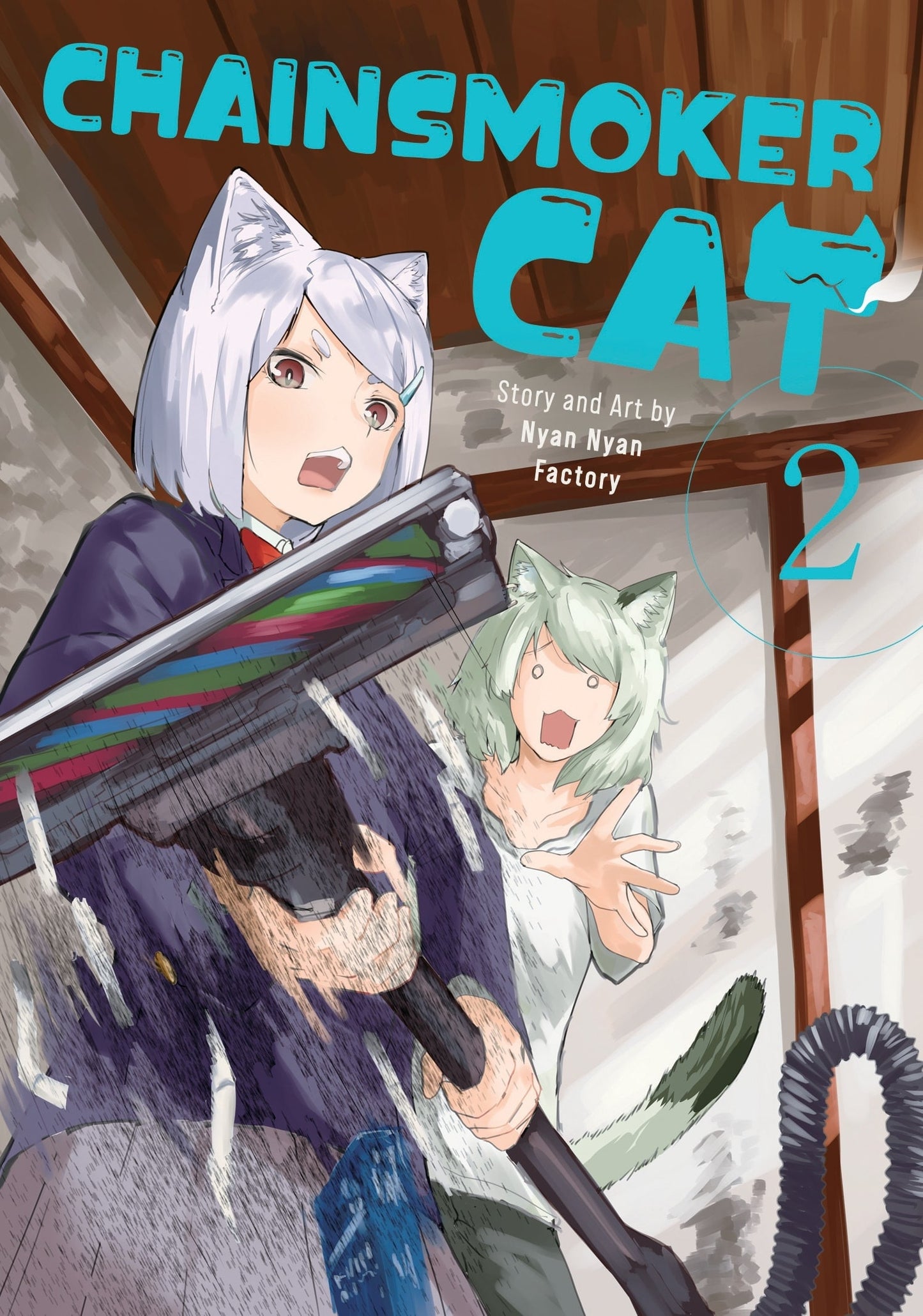 Chainsmoker Cat Vol. 2 English Manga cover