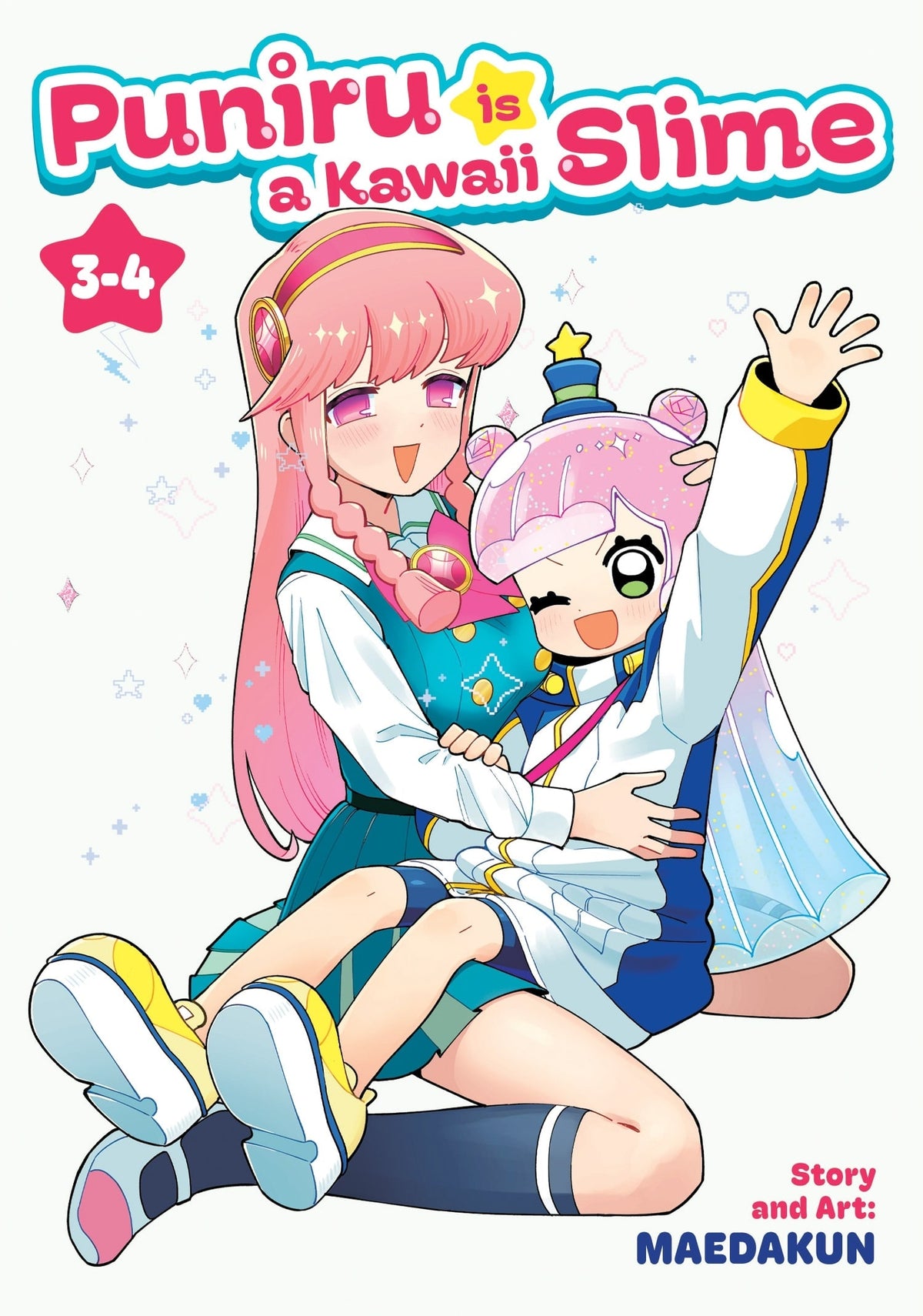 Puniru is a Kawaii Slime Omnibus Vol. 3-4 English Manga cover
