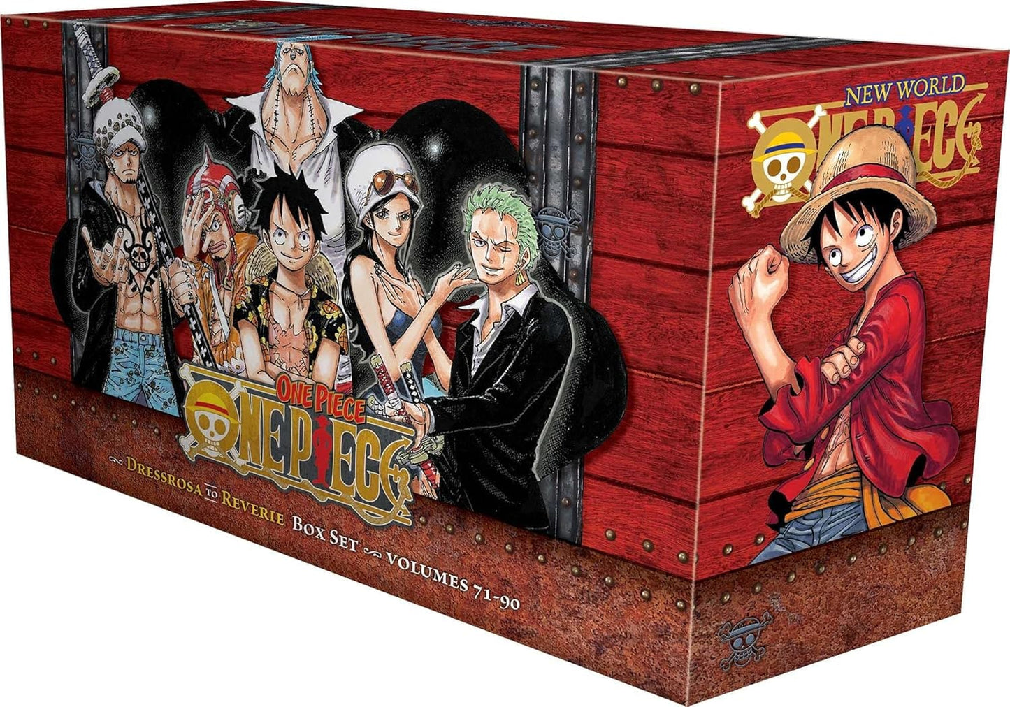 One Piece Box Set 4: Dressrosa to Reverie : Volumes 71-90 with Premium Volume 4-9781974725960