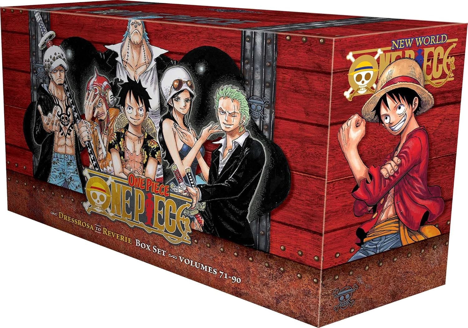 One Piece Box Set 4: Dressrosa to Reverie : Volumes 71-90 with Premium Volume 4-9781974725960