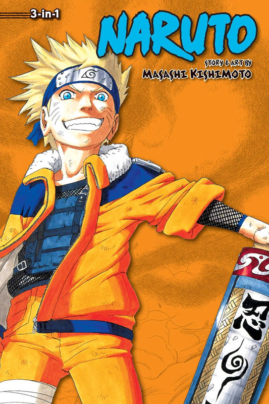 Naruto (3-in-1 Edition), Vol. 4 : Includes vols. 10, 11 & 12 Volume 4-9781421554884