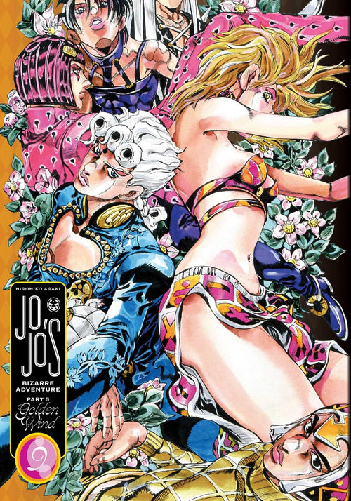 JoJo’s Bizarre Adventure Part 5 Golden Wind Vol. 9 cover