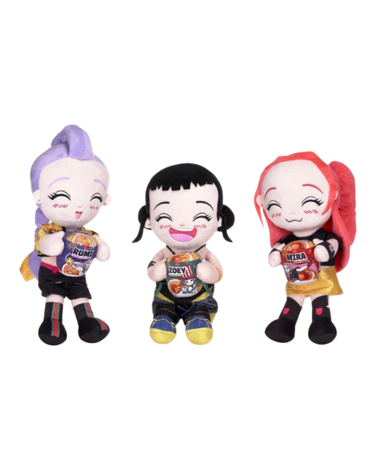 KPop Demon Hunters 30cm Plush Rumi, Mira or Zoey (NEW)