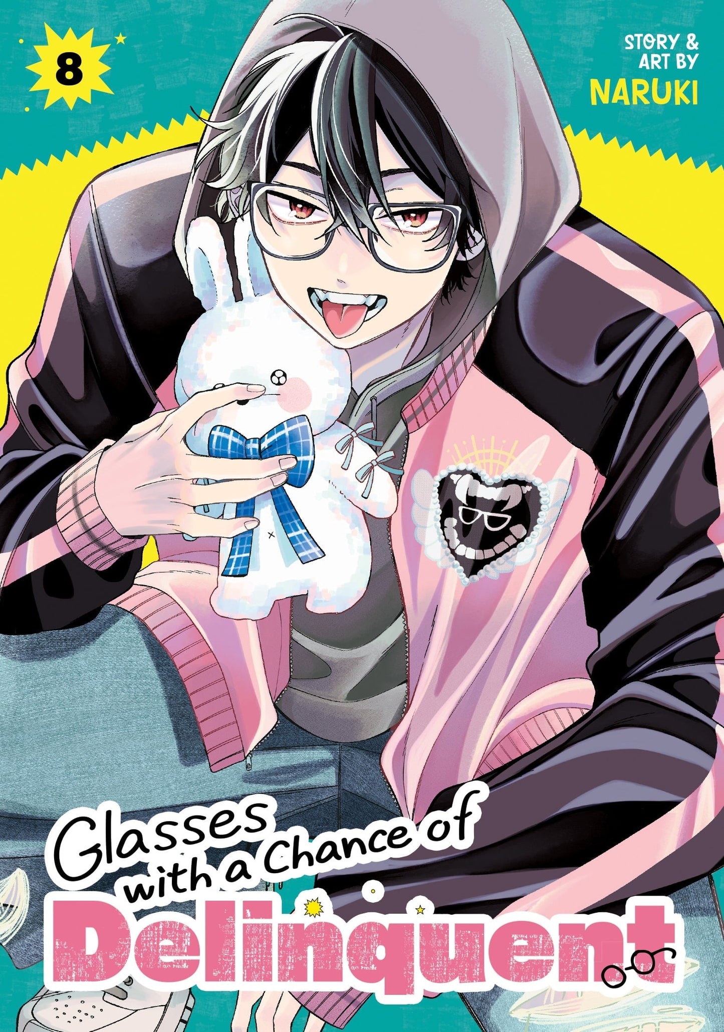 Glasses with a Chance of Delinquent Vol. 8 cover