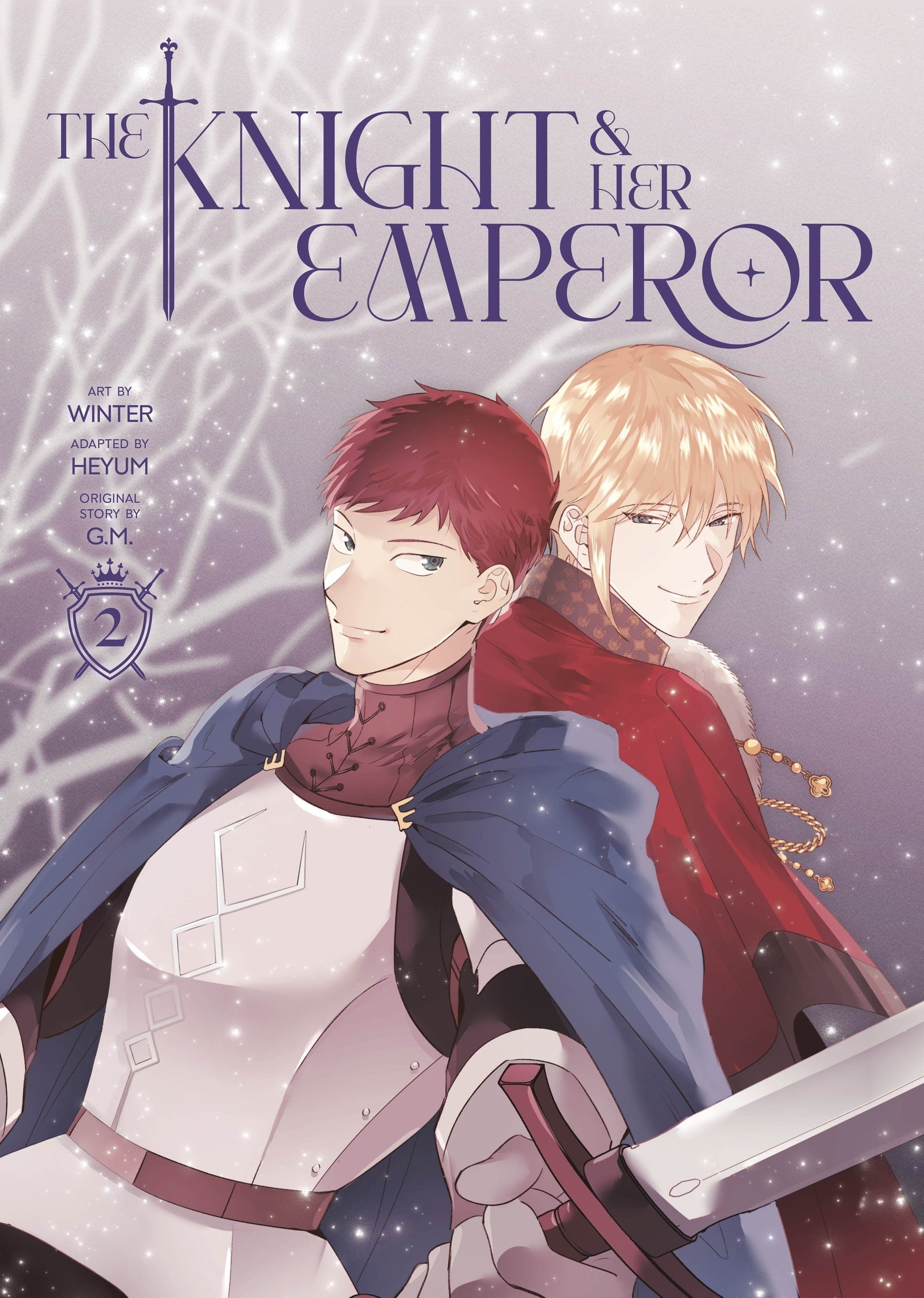 The Knight and Her Emperor Vol. 2 US Edition English Manhwa Korean Manga Comic cover