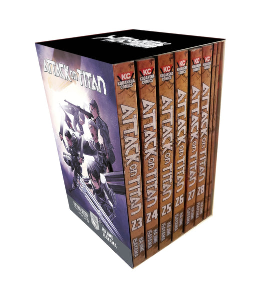 Attack on Titan The Final Season Part 1 Manga Box Set : 6-9781646513840