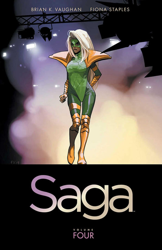 Saga Vol. 4 English Graphic Novel cover