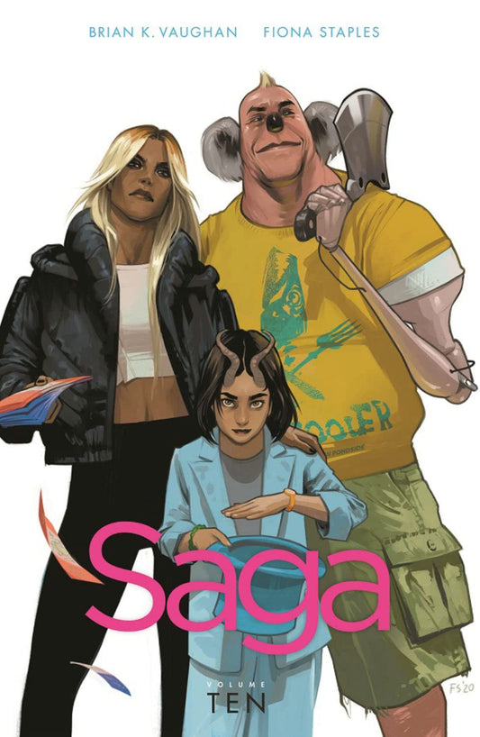 Saga Vol. 10 English Graphic Novel cover