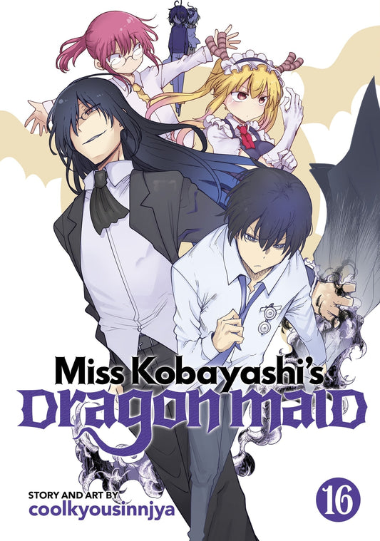 Miss Kobayashi’s Dragon Maid Vol. 16 English Manga cover