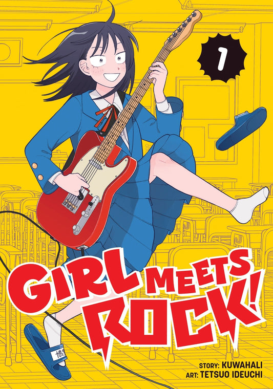 Girl Meets Rock! Vol. 1 English Manga cover