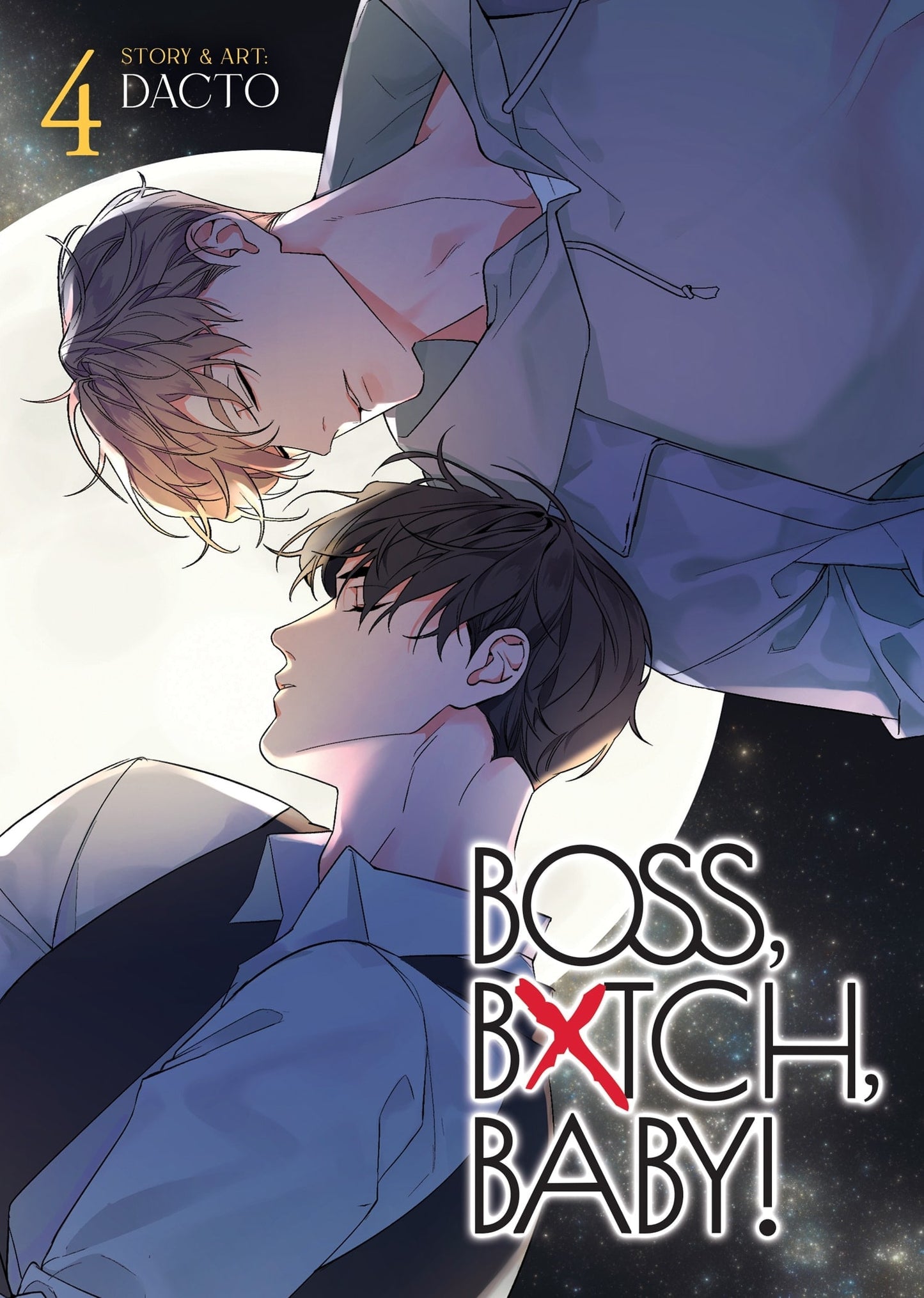 BOSS, BXTCH, BABY Vol. 4 English BL Manhwa Korean Manga Comic cover