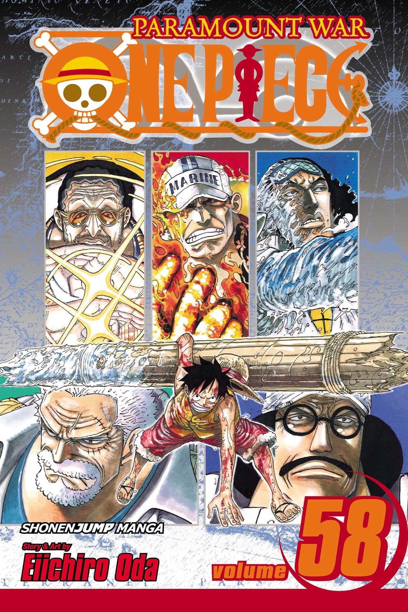 One Piece, Vol. 58 : The Name of This Era Is Whitebeard Volume 58-9781421539263