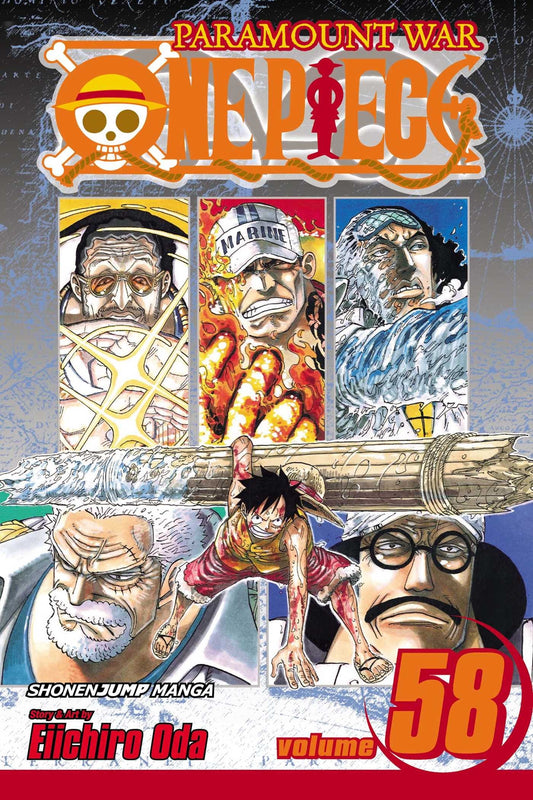 One Piece, Vol. 58 : The Name of This Era Is Whitebeard Volume 58-9781421539263
