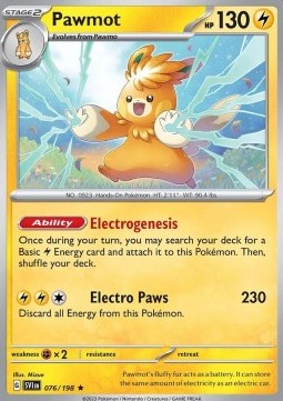 Pawmot - Scarlet & Violet (Rare) [SVI-076]