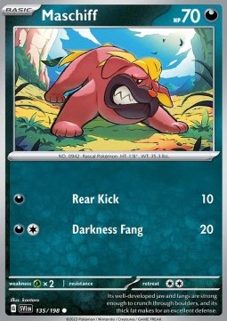 Maschiff - Scarlet & Violet (Common) [SVI-135]