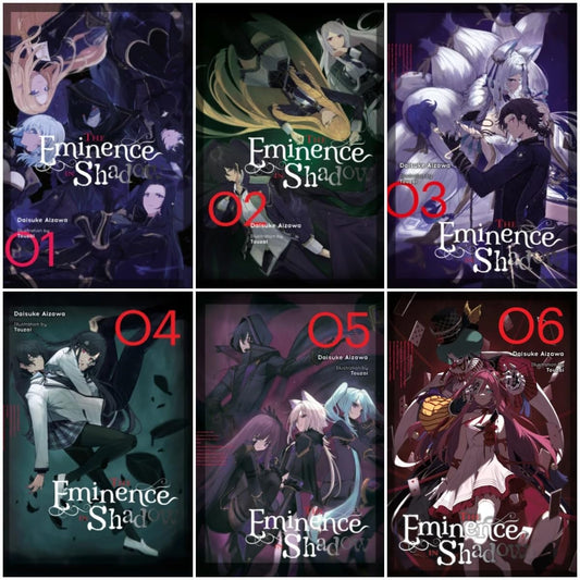 The Eminence in Shadow Vol. 1 English Light Novel cover