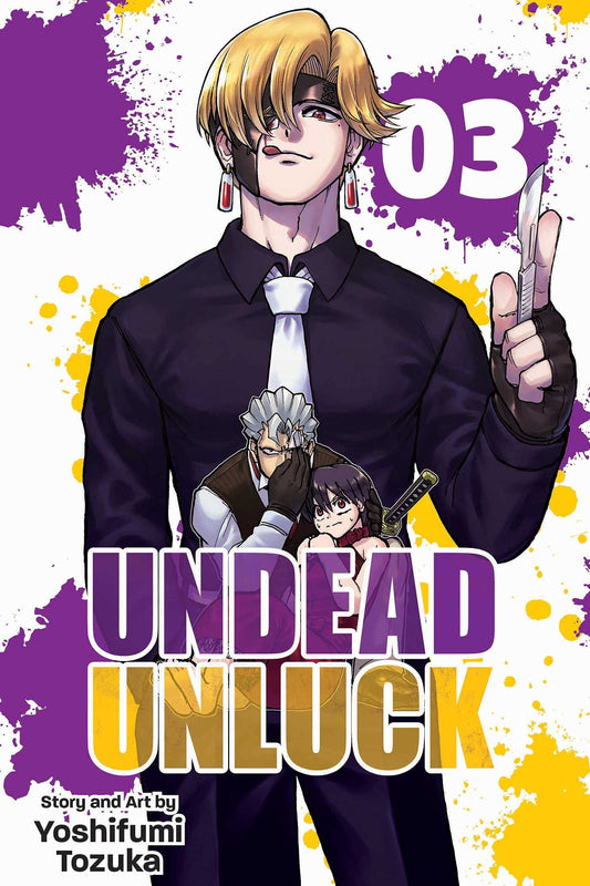 Undead Unluck Vol. 3 English Manga cover