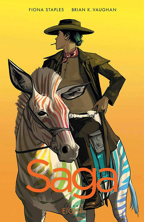 Saga Vol. 8 English Graphic Novel cover