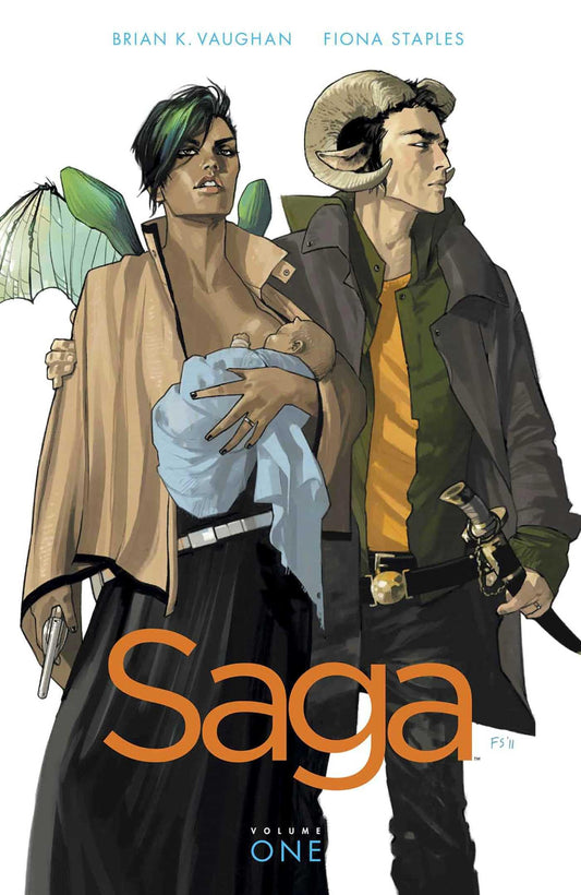 Saga Vol. 1 English Graphic Novel cover