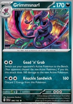 Grimmsnarl - Stellar Crown (Rare) [SCR-096]