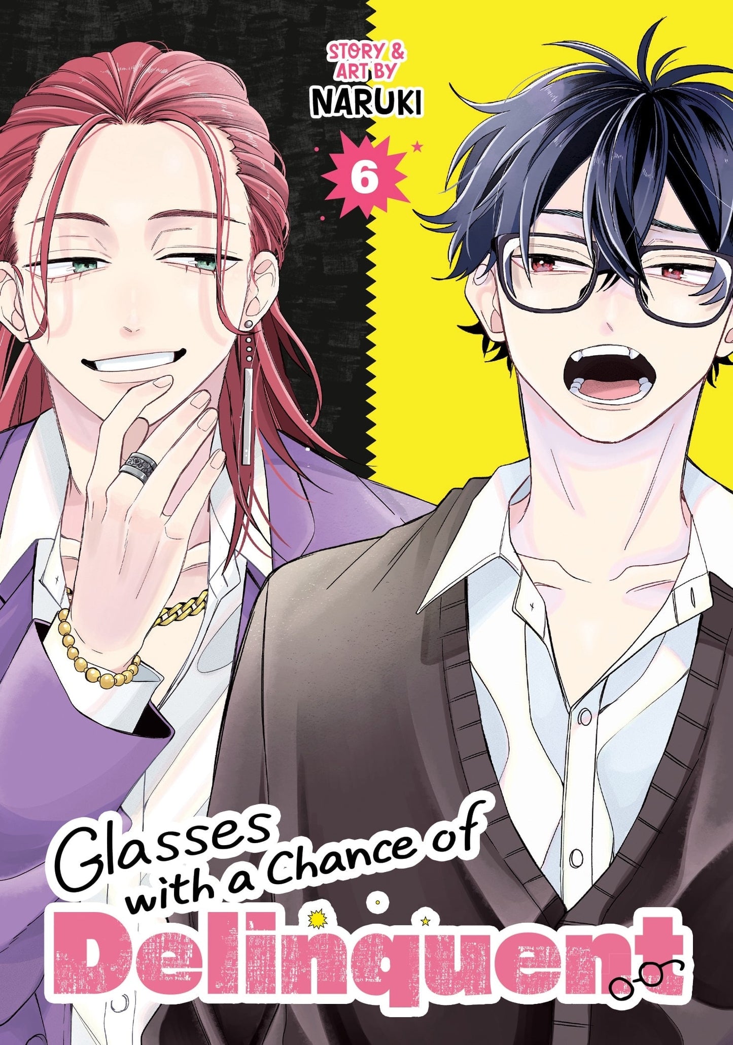 Glasses with a Chance of Delinquent Vol. 6 cover