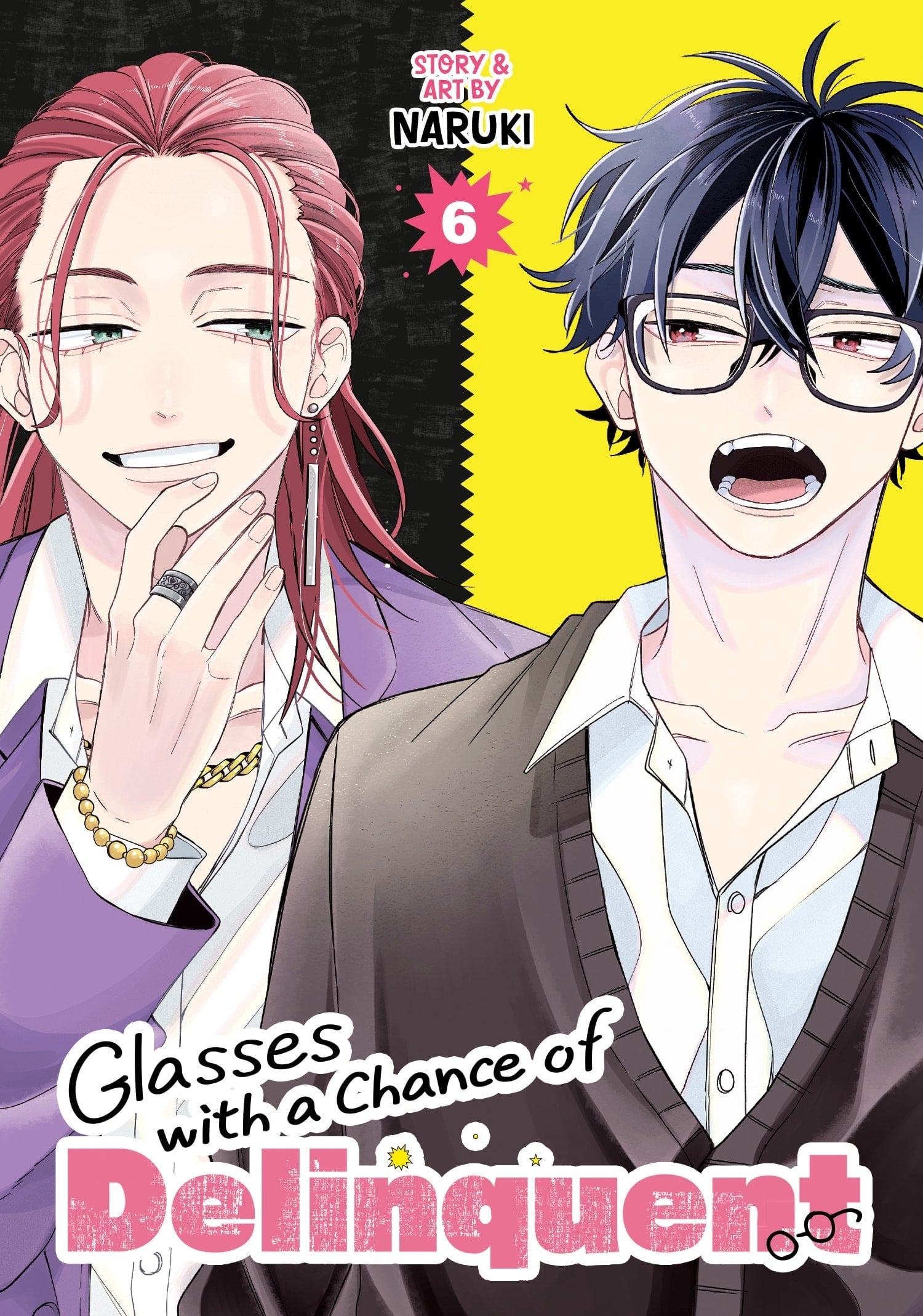 Glasses with a Chance of Delinquent Vol. 6 cover