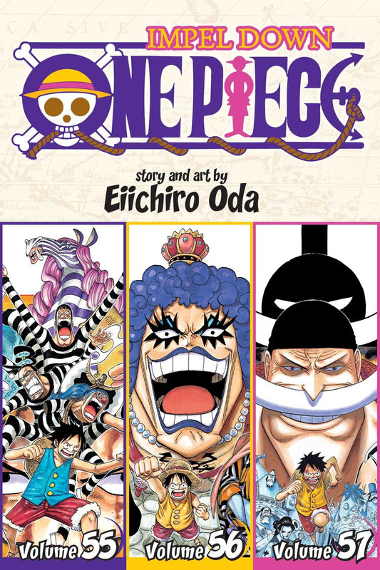 One Piece (Omnibus Edition), Vol. 19 : Includes vols. 55, 56 & 57 Volume 19-9781421583396