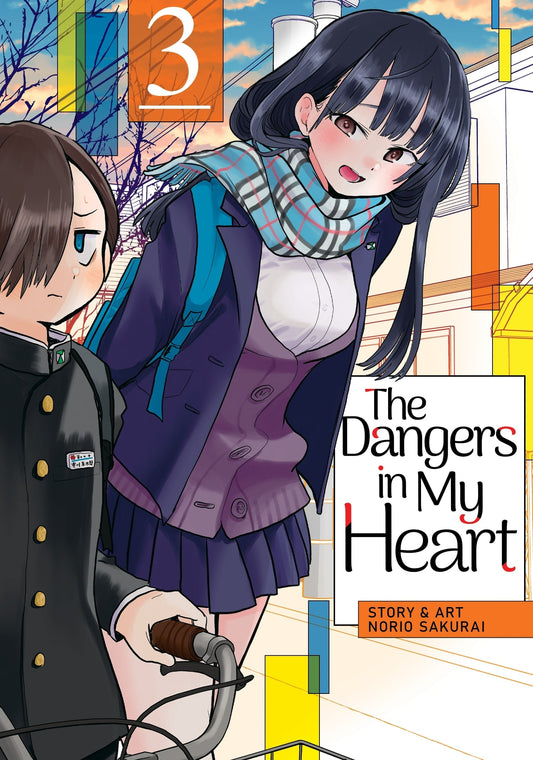 The Dangers in My Heart Vol. 3 English Manga cover