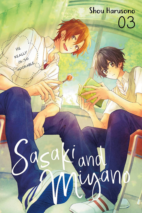 Sasaki and Miyano Vol. 3 English Manga cover