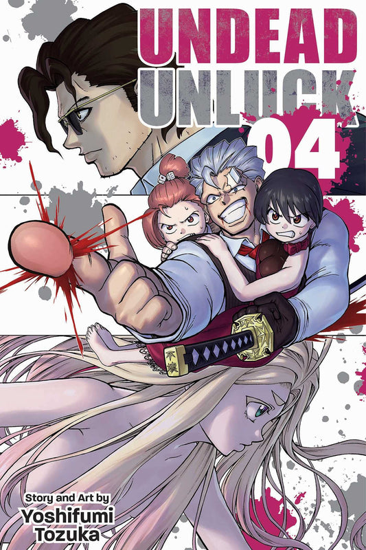 Undead Unluck Vol. 4 English Manga cover