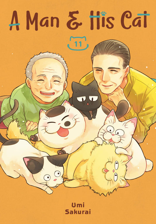 A Man and His Cat Vol. 11 English Manga cover