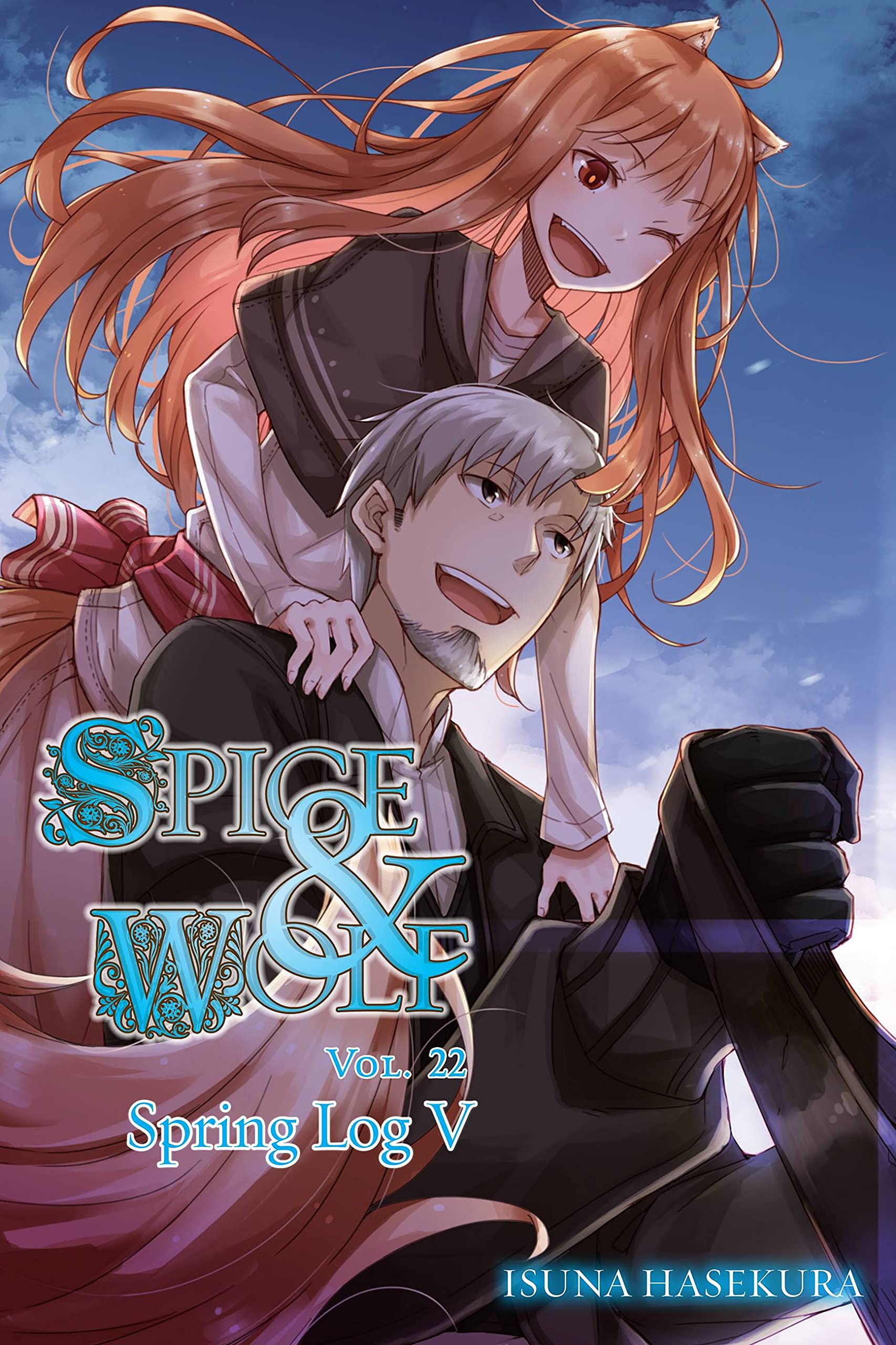 Spice and Wolf Vol. 22 English Light Novel cover