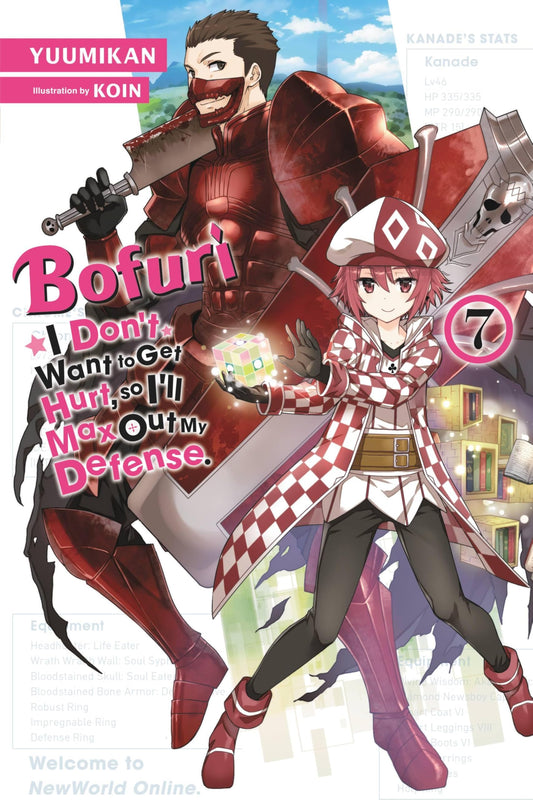 BOFURI: I Don't Want to Get Hurt, so I'll Max Out My Defense. Vol. 7 English Light Novel cover