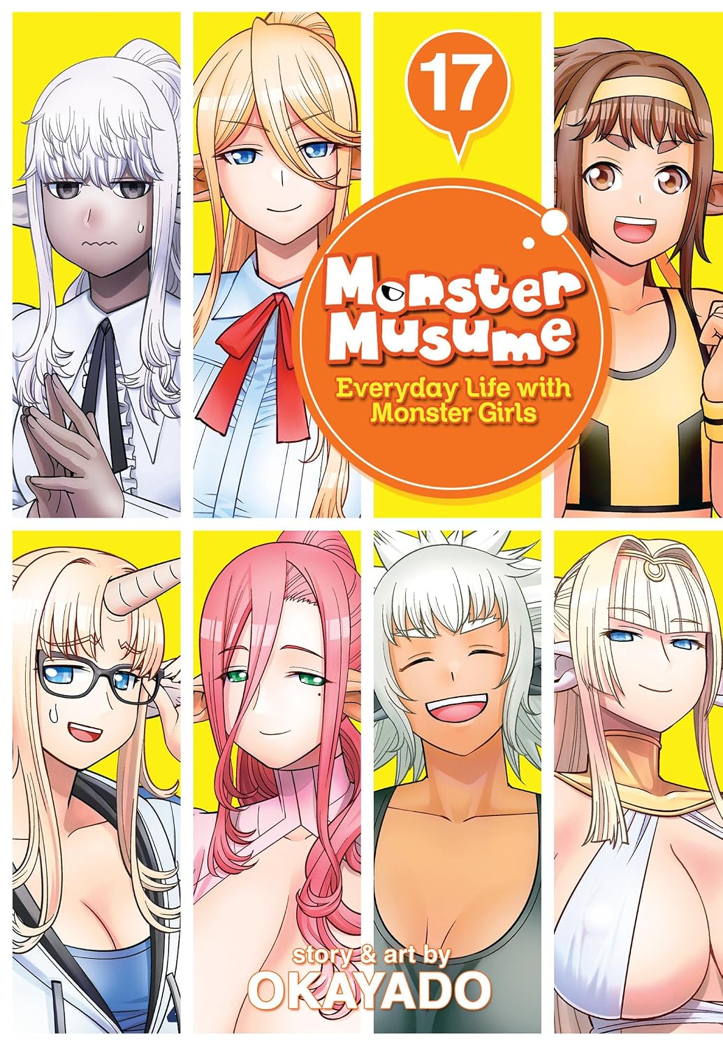Monster Musume Vol. 17 English Manga Paperback (NEW)