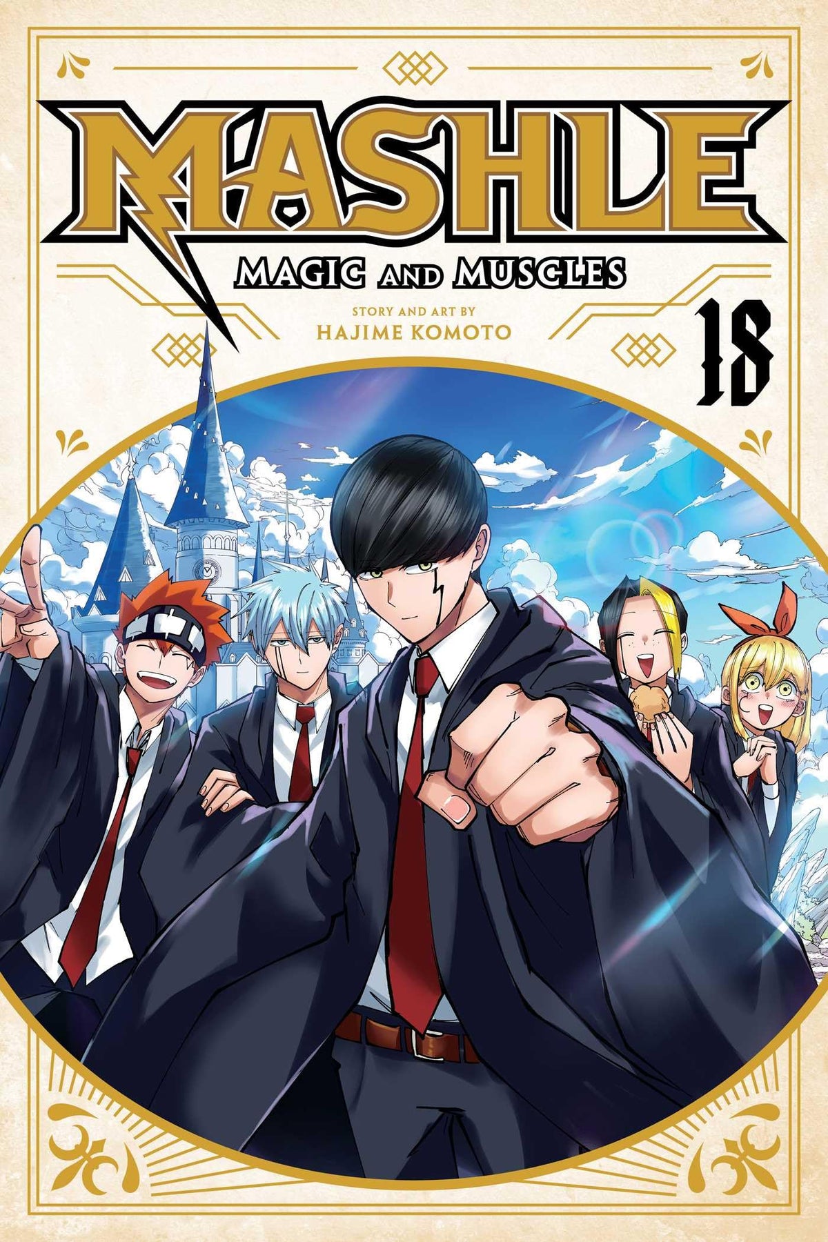 Mashle: Magic and Muscles Vol. 18 English Manga cover