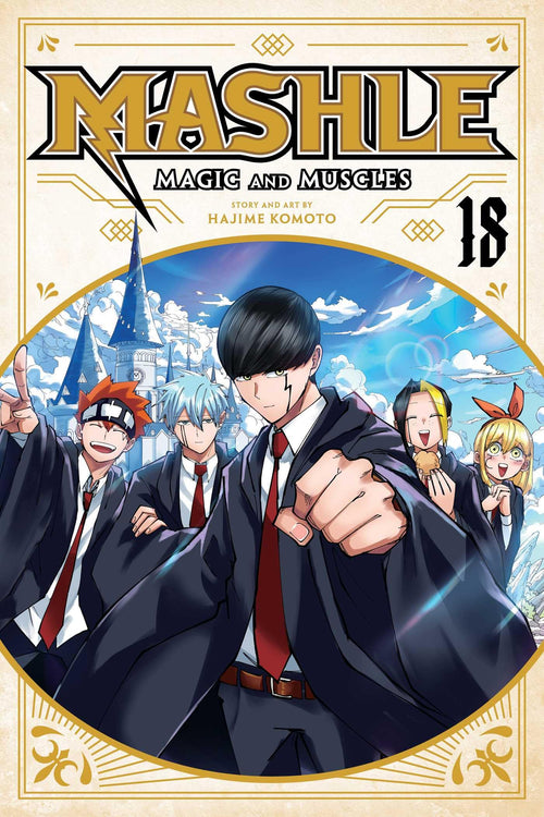 Mashle: Magic and Muscles Vol. 18 English Manga cover