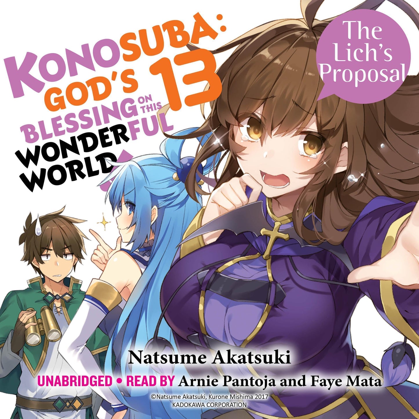 KONOSUBA: God's Blessing on This Wonderful World! Vol. 13 English Light Novel cover