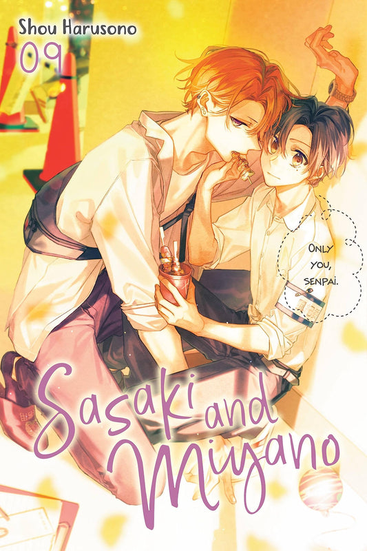 Sasaki and Miyano Vol. 9 English Manga cover