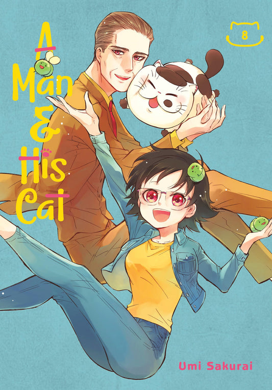 A Man and His Cat Vol. 8 English Manga cover