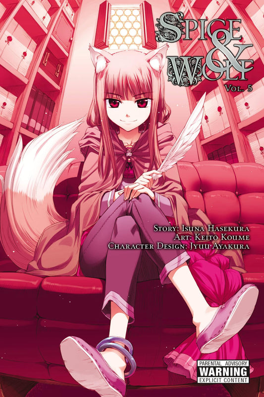Spice and Wolf Vol. 5 English Light Novel cover