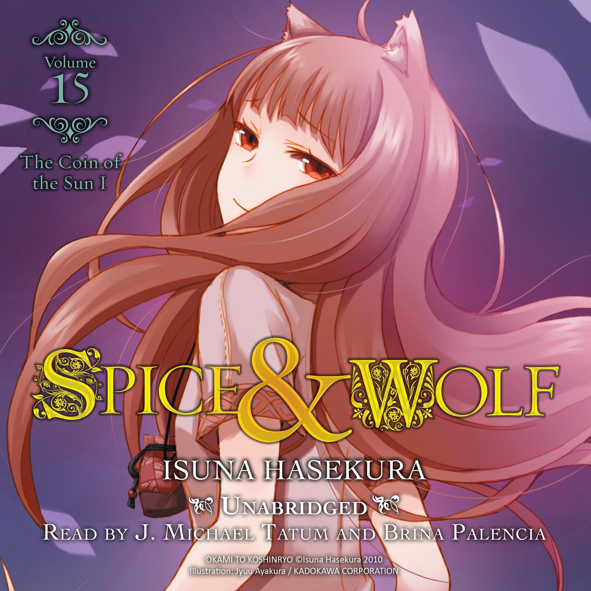 Spice and Wolf Vol. 15 English Light Novel cover