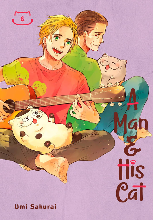 A Man and His Cat Vol. 6 English Manga cover