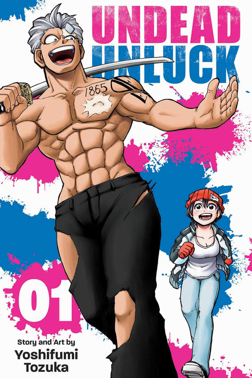 Undead Unluck Vol. 1 English Manga cover