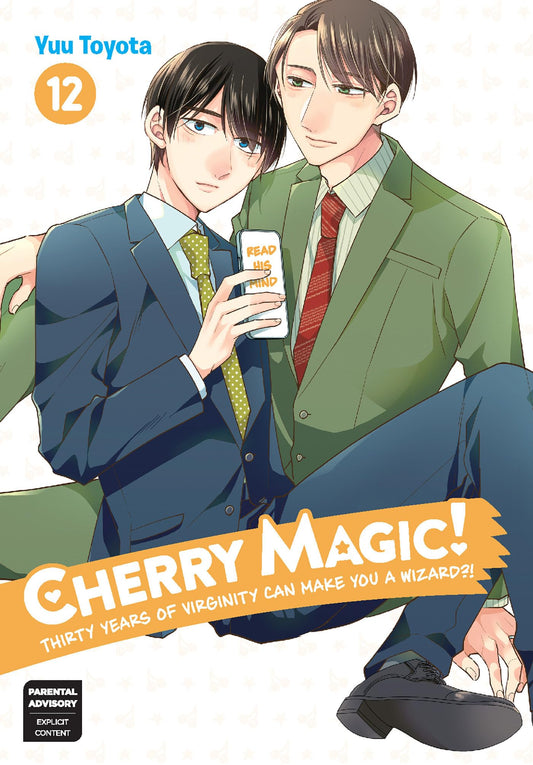 Cherry Magic! Thirty Years of Virginity Can Make You a Wizard?! Vol. 12 English Manga cover