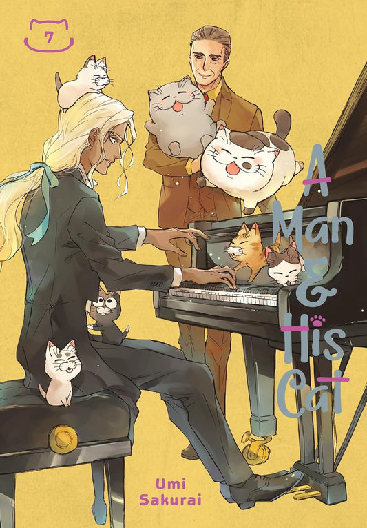 A Man and His Cat Vol. 7 English Manga cover