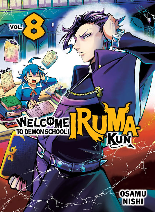 Welcome to Demon School! Iruma-kun Vol. 8 English Manga cover